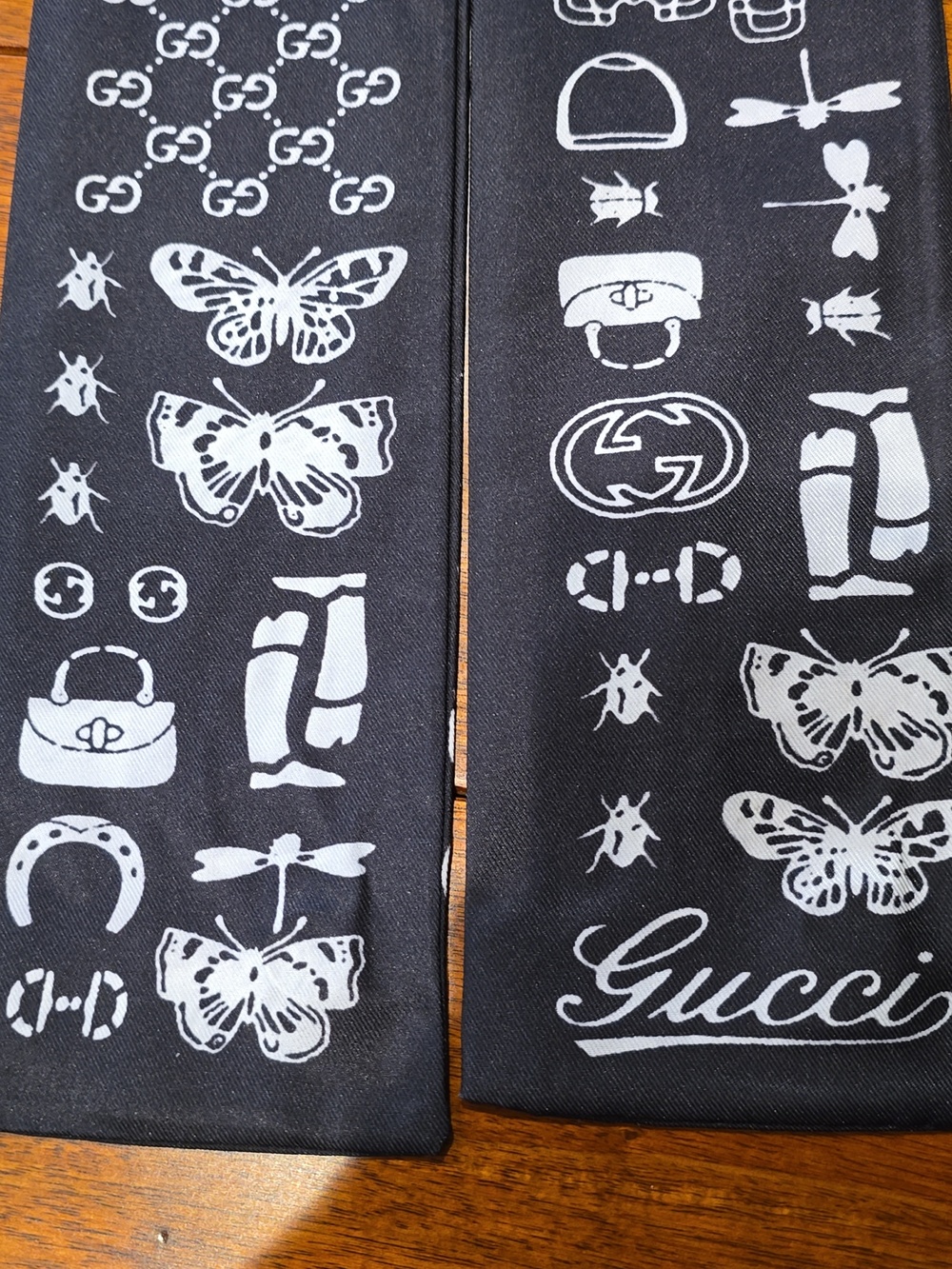 GG Logo Bag Or Hair Scarf - Picture 3 of 5